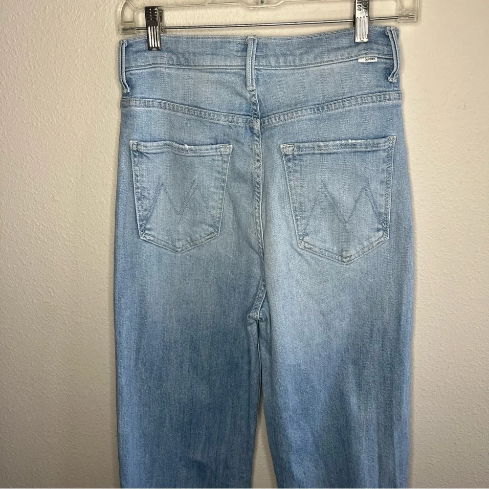 Mother Light Wash High Waisted Tunnel Vision Sneak Sippin’ Sweet Tea - Picture 9 of 16